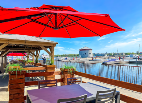 Aqua patio