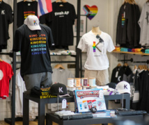Merch at the Visitor Information Centre