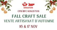 CFBBFC Kingston Fall Craft Sale