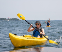 Kayaking with Ahoy Rentals