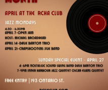 Jazz Appreciation Month Poster