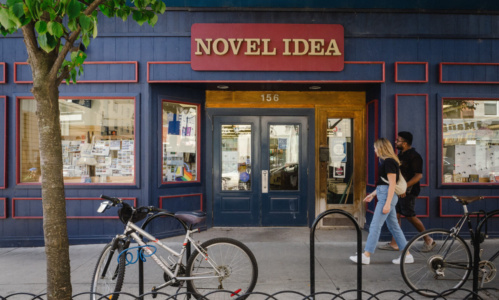 Novel Idea bookstore storefront